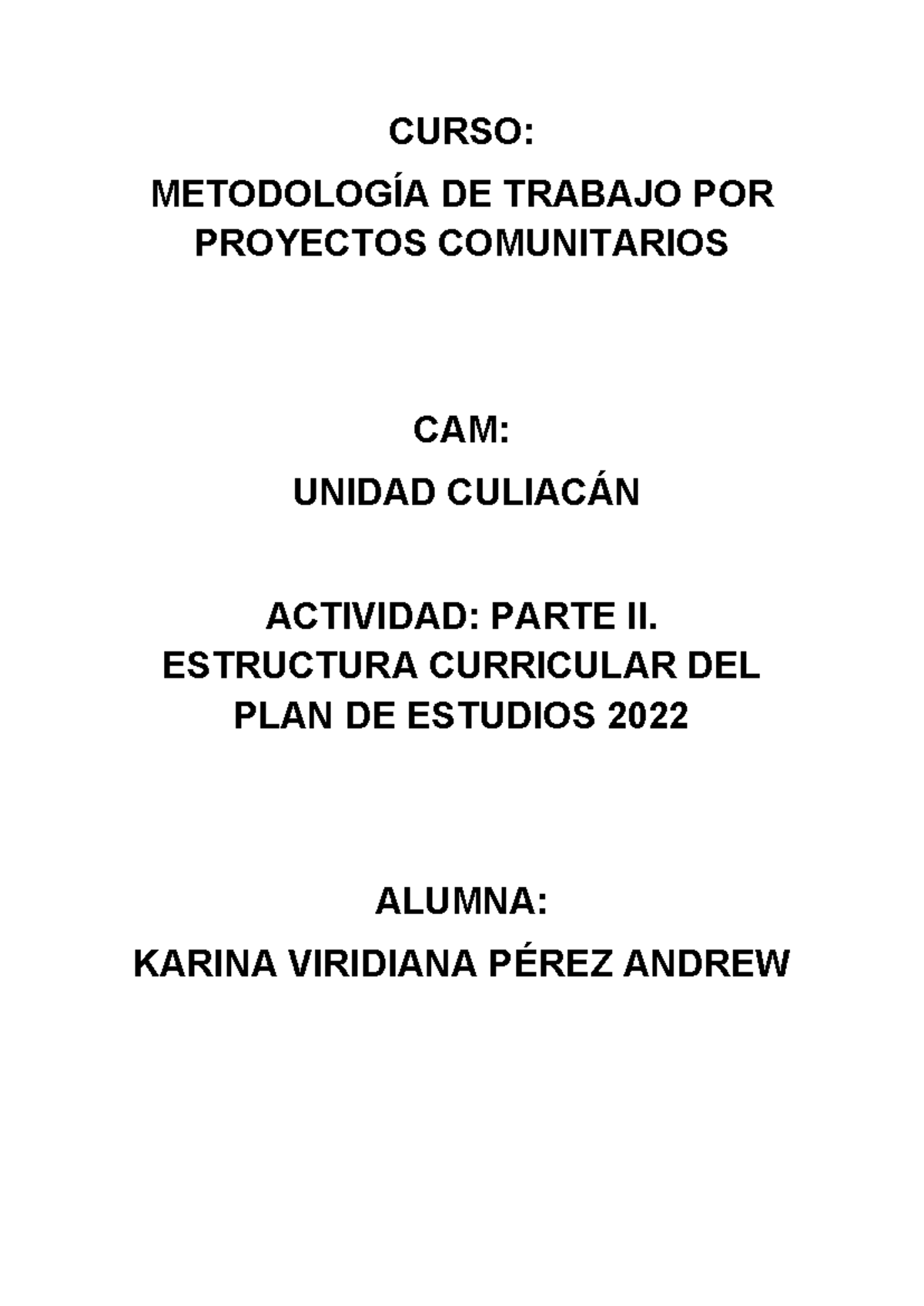 Estructura Curricular del Plan de Estudios de Educación Básica 2022 ...