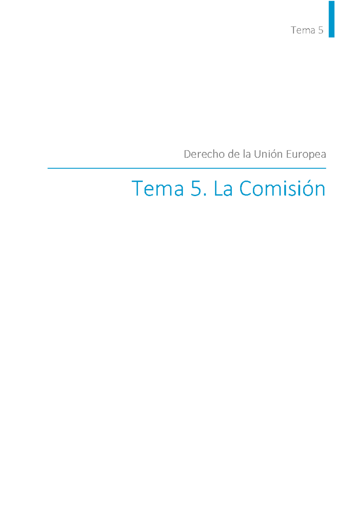 7755790 full 6678 Tema 5 - Tema 5 Derecho de la Unión Europea Tema 5 ...