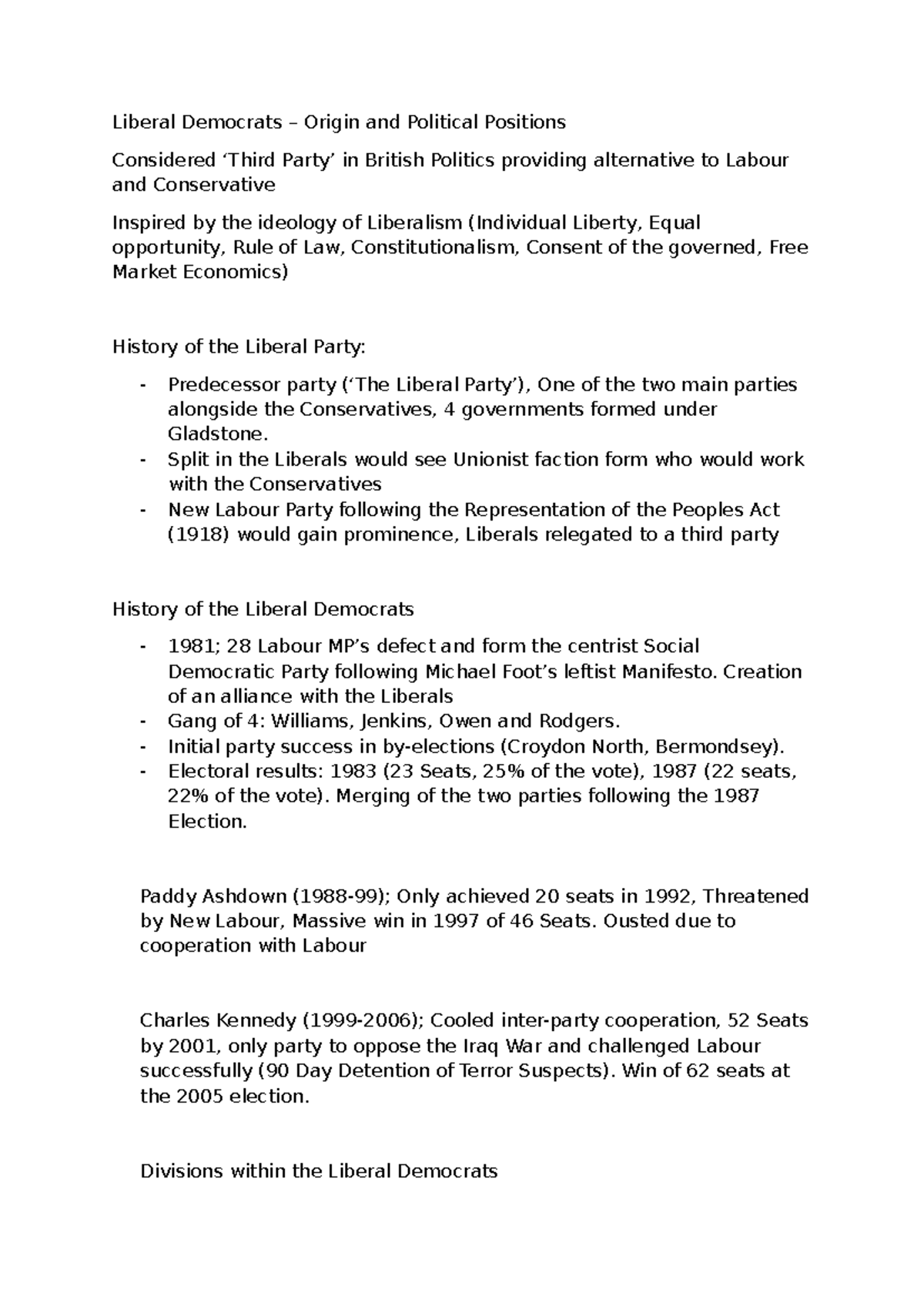 Liberal Democrats (POL101) Overview: Origin, History, and Key Positions ...