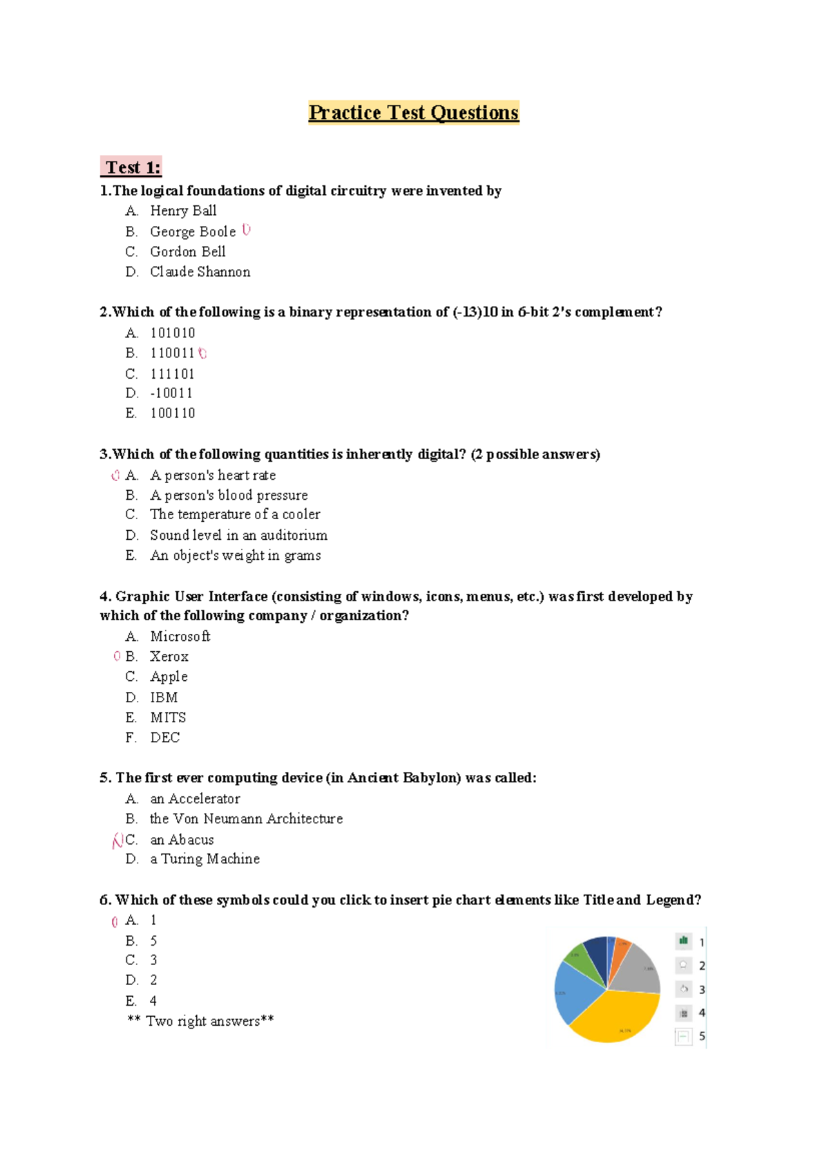 EECS1520 Past Exams - Practice Test Questions and Answers - Studocu