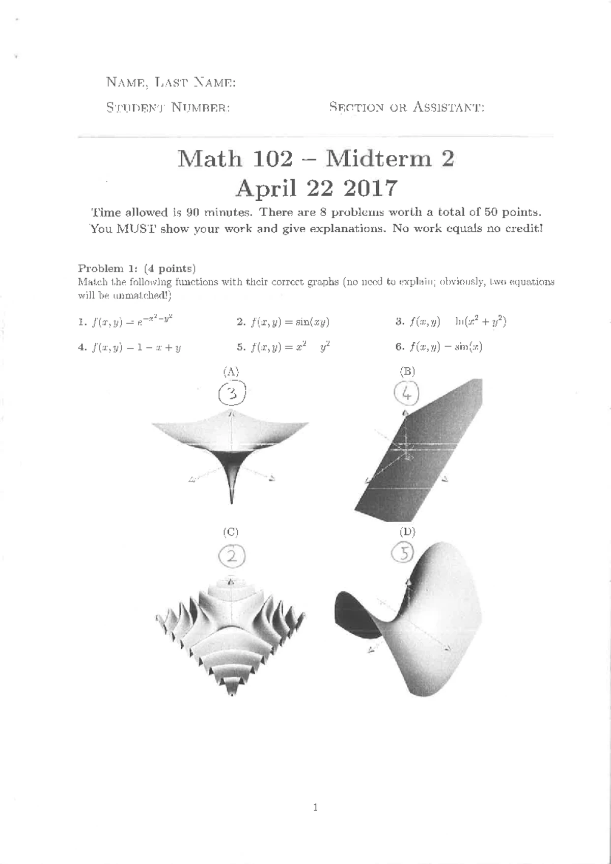 CS204 Midterm Exam 2020 Solutions & Explanations - Studocu