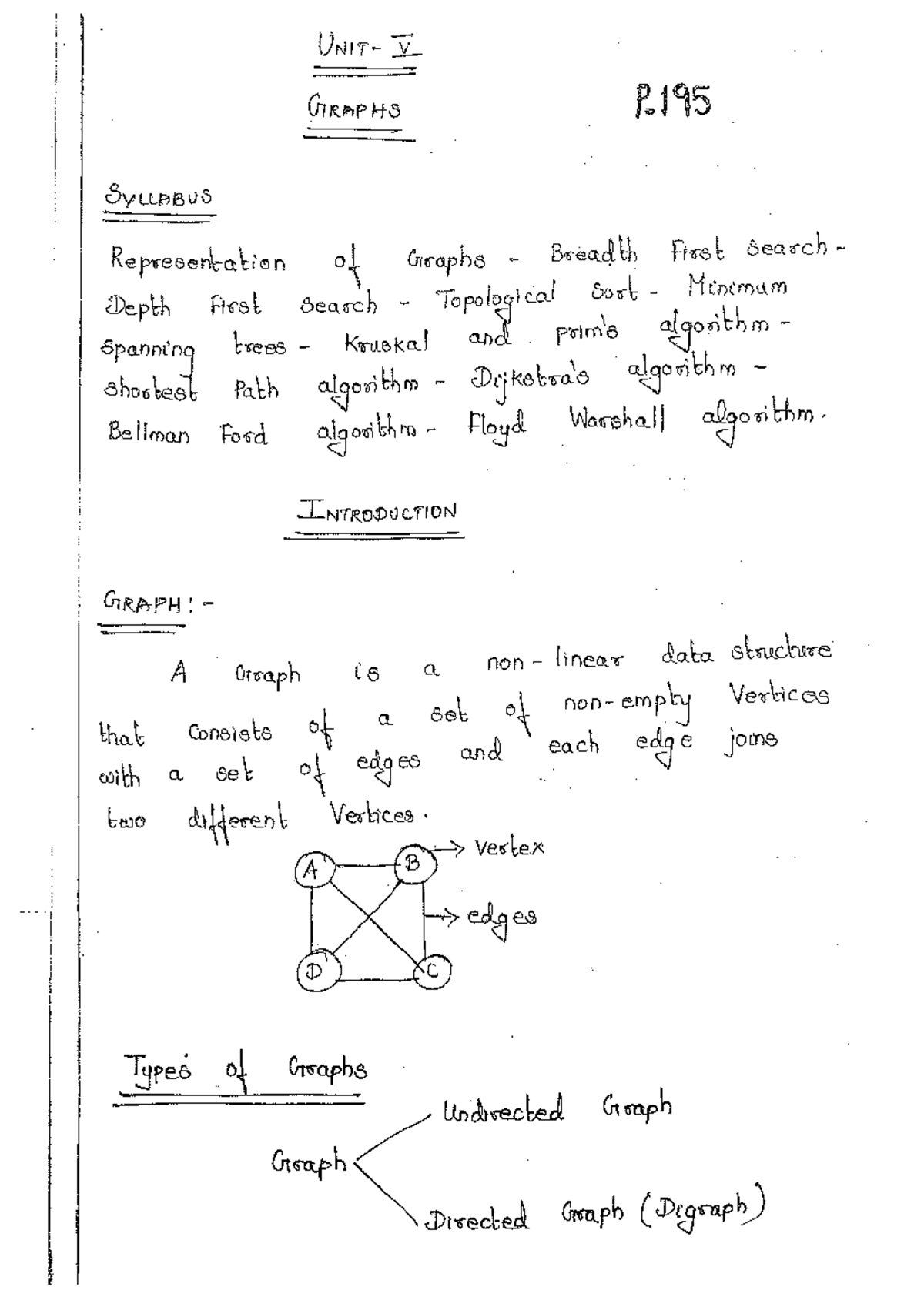 Graphs-1-9 Topological Orderings & Prim's Algorithm Overview - DSA ...