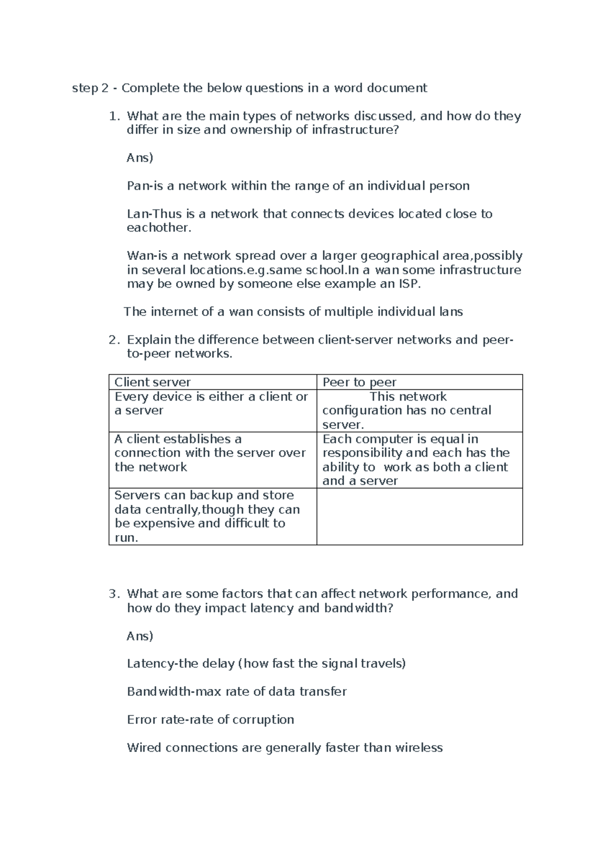 IPT Questions: Understanding Network Types, Performance, and Topologies ...