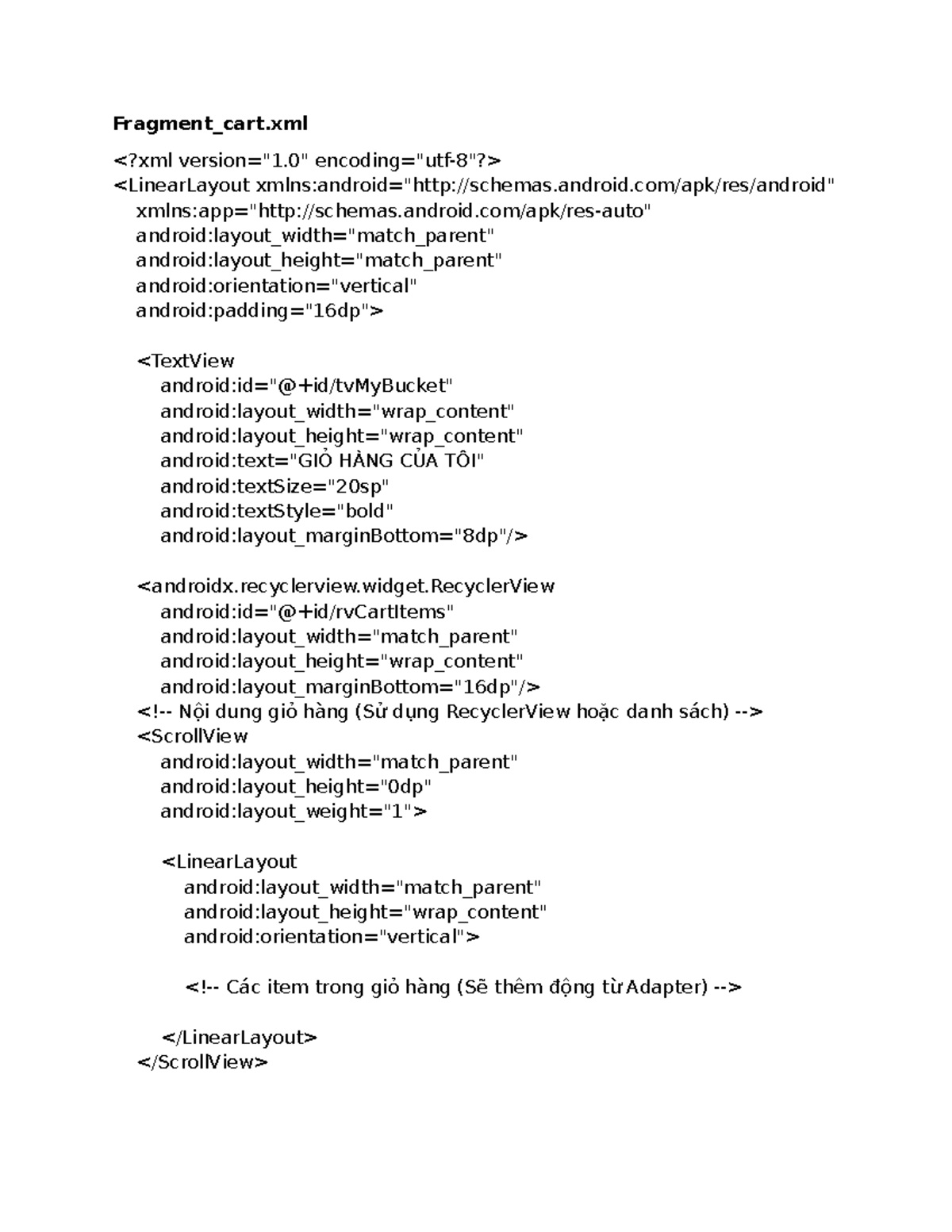 KFC Project Code Implementation: Cart Functionality Overview - Studocu