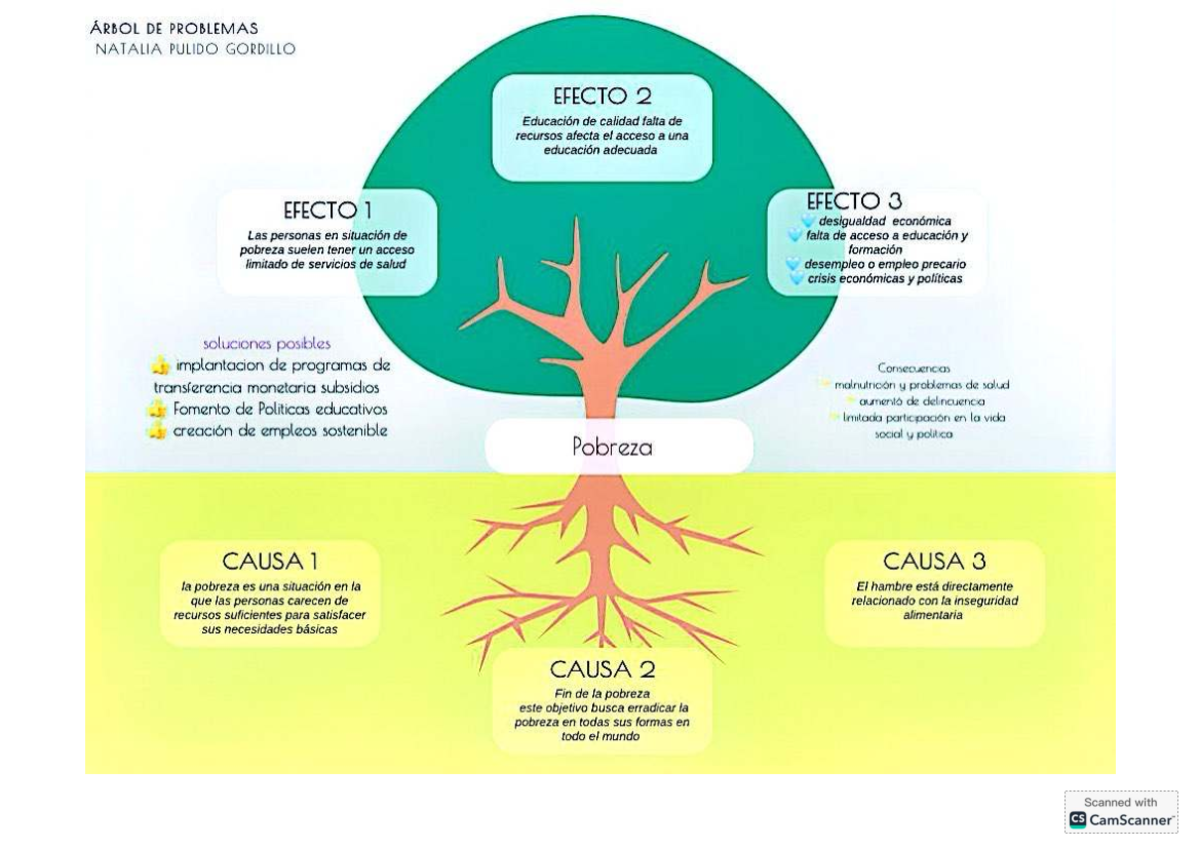 Árbol de Problemas: Efectos de la Falta de Recursos en Educación - Studocu