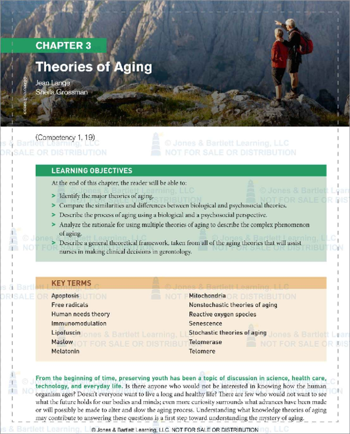 CHAPTER 3 Theories of Aging: Insights and Applications in Gerontology ...