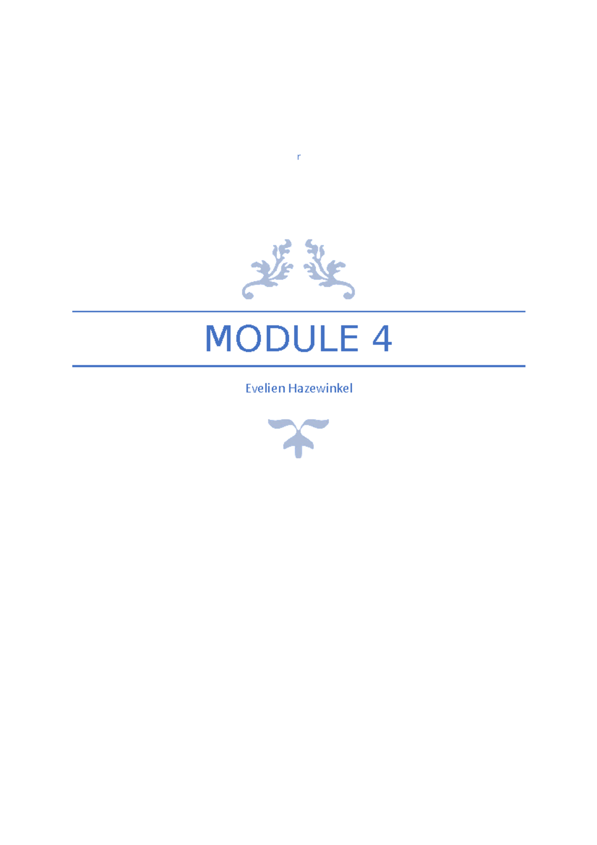 Module 4: Veilige Zorg in Laag Complexe Zorgsituaties - Studeersnel