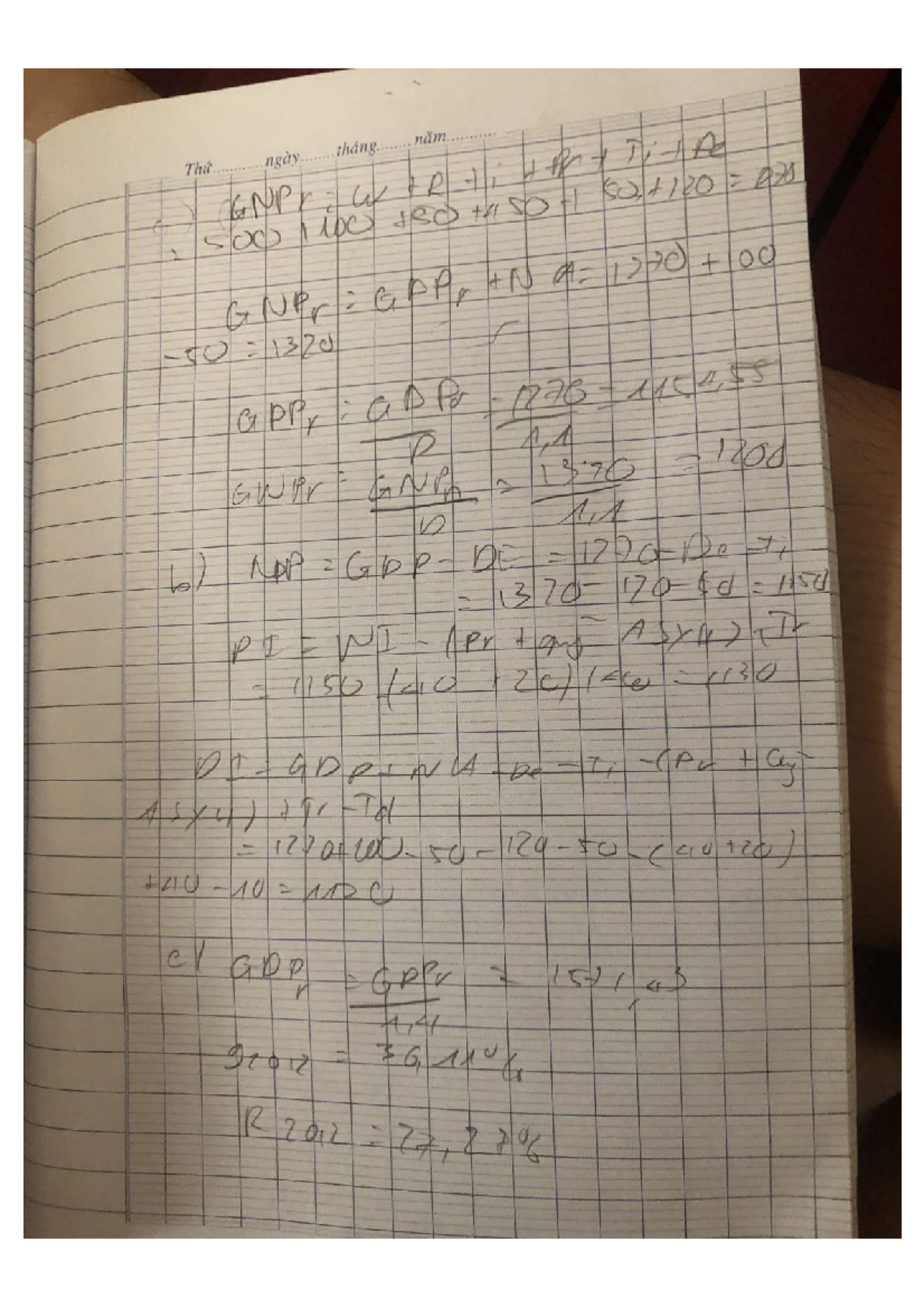 BTS Chapter Notes: GNP, GDP, and Economic Indicators Analysis - Studocu