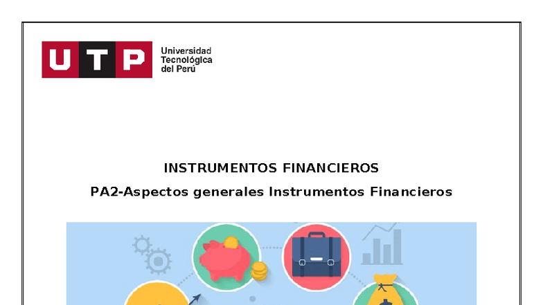 Instrumentos Financieros: Renta Fija vs Renta Variable - PA2 - Studocu