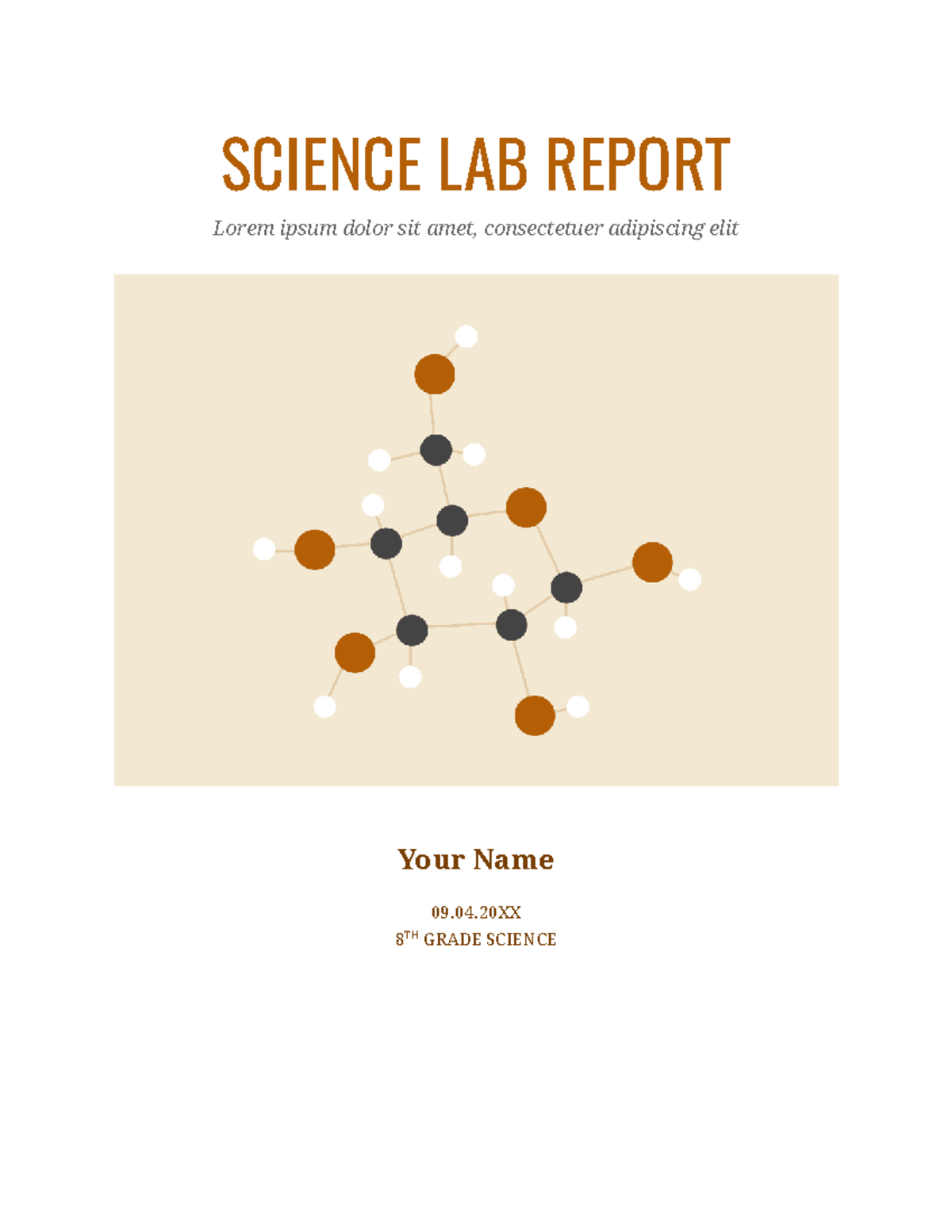 SCIENCE LAB REPORT - GRADE SCIENCE 09.04.20XX - Studocu