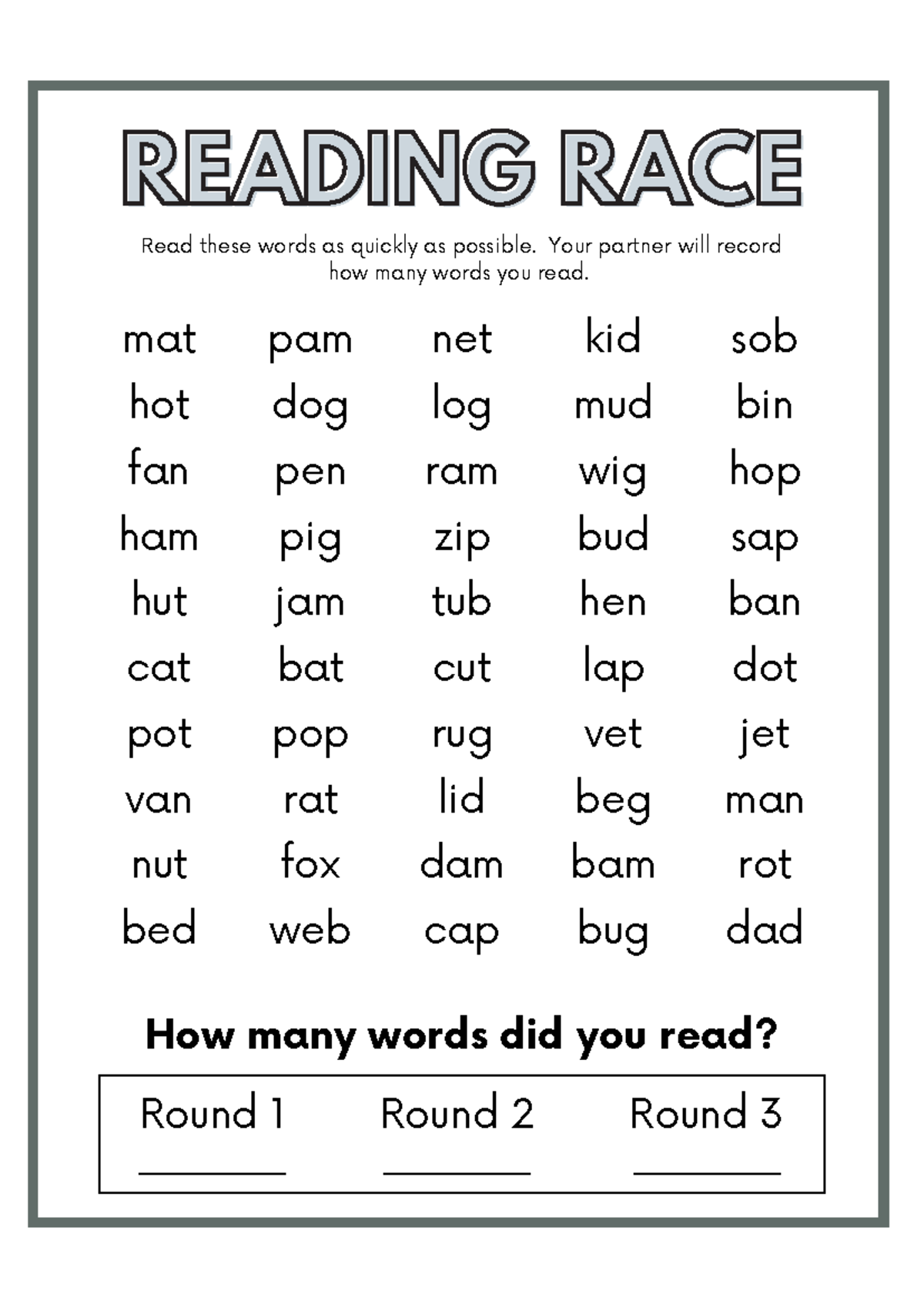 Reading Race - Drake: Speed Reading Practice Sessions - Studocu