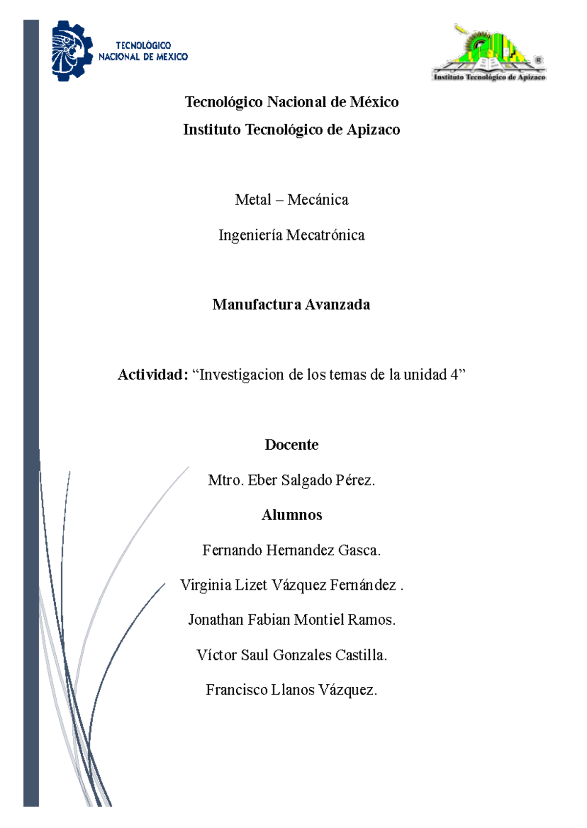 Resumen Unidad 4: Lenguajes y Códigos en Manufactura Avanzada - Document Preview