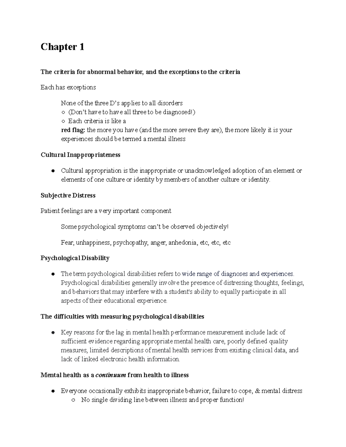 Abnormal Behavior Study Guide 1: Key Concepts and Theories Explained ...