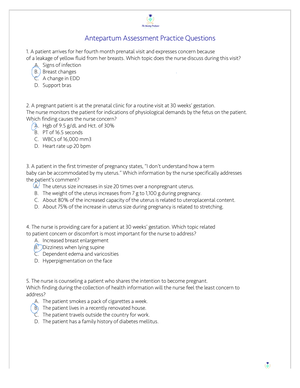 TNP - AAA practice questions - The nurse is caring for a patient who ...