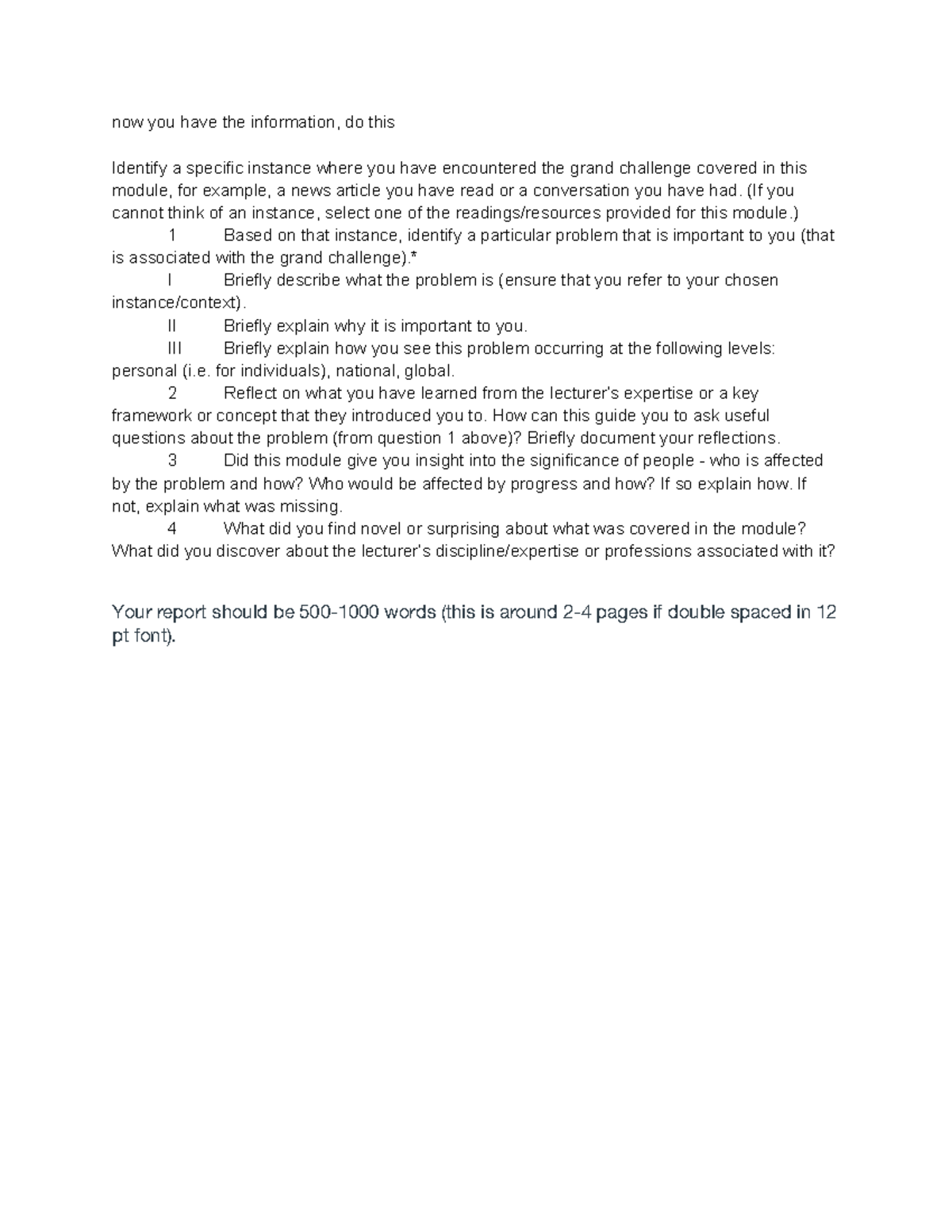 BCOM101 Assignment 1 - Task 1: Analyzing a Grand Challenge Encounter ...