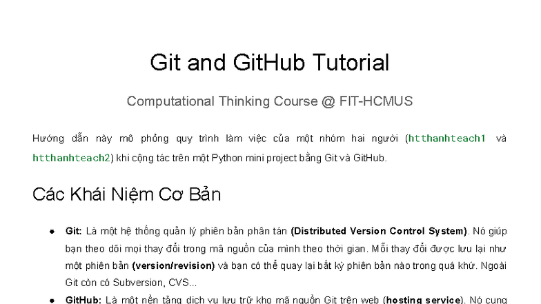 Hướng Dẫn Sử Dụng Git và GitHub cho Khóa Học Tư Duy Tính Toán (1C ...