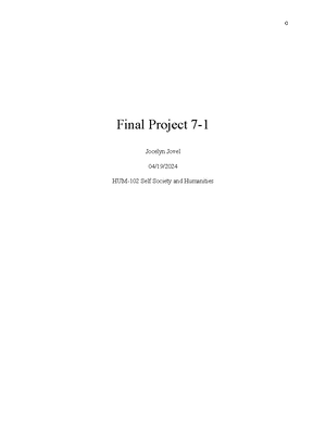 Final Poject Soc 112 - Final Project Jocelyn Jovel June 20th, 2024 ...