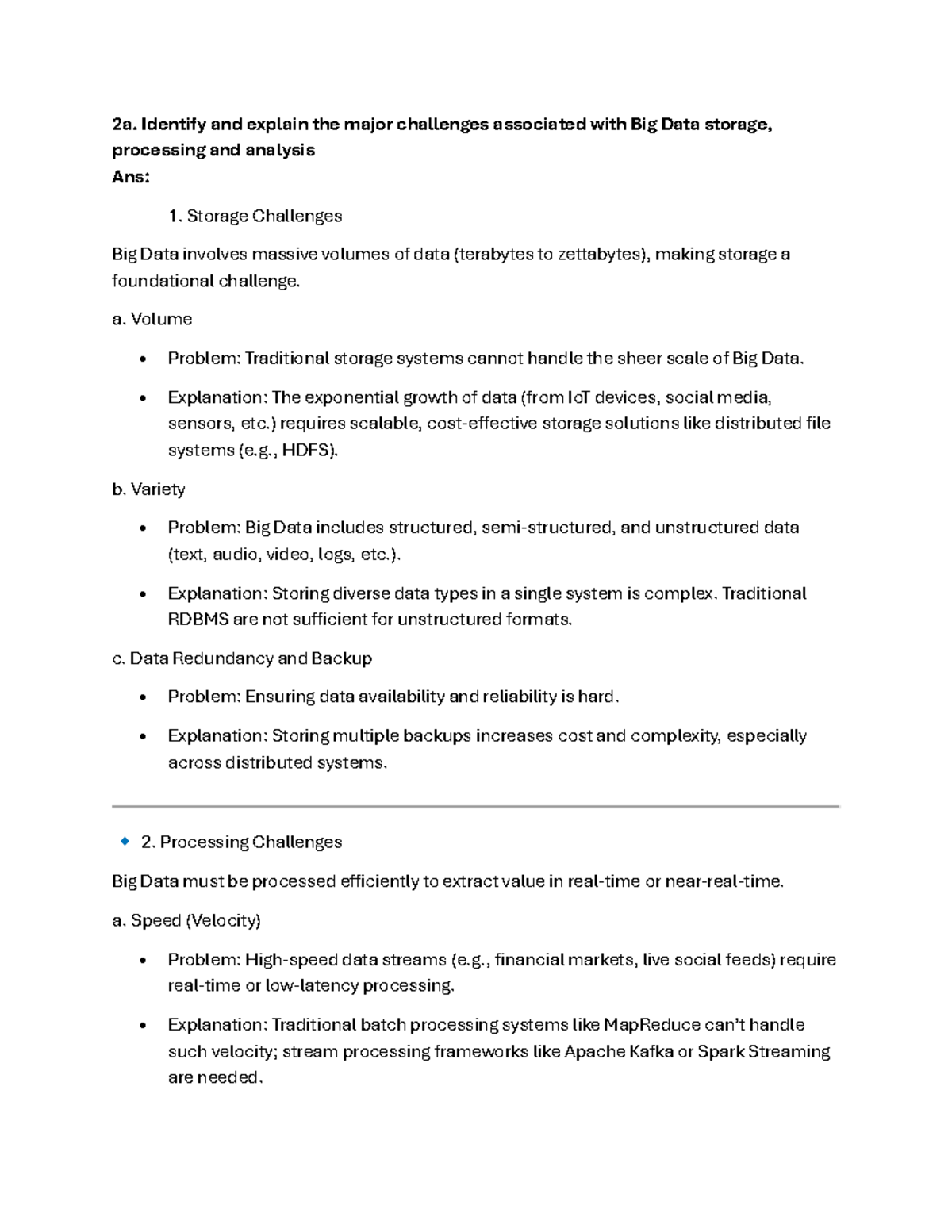 BIG DATA-1: Major Challenges in Big Data Storage, Processing & Analysis ...