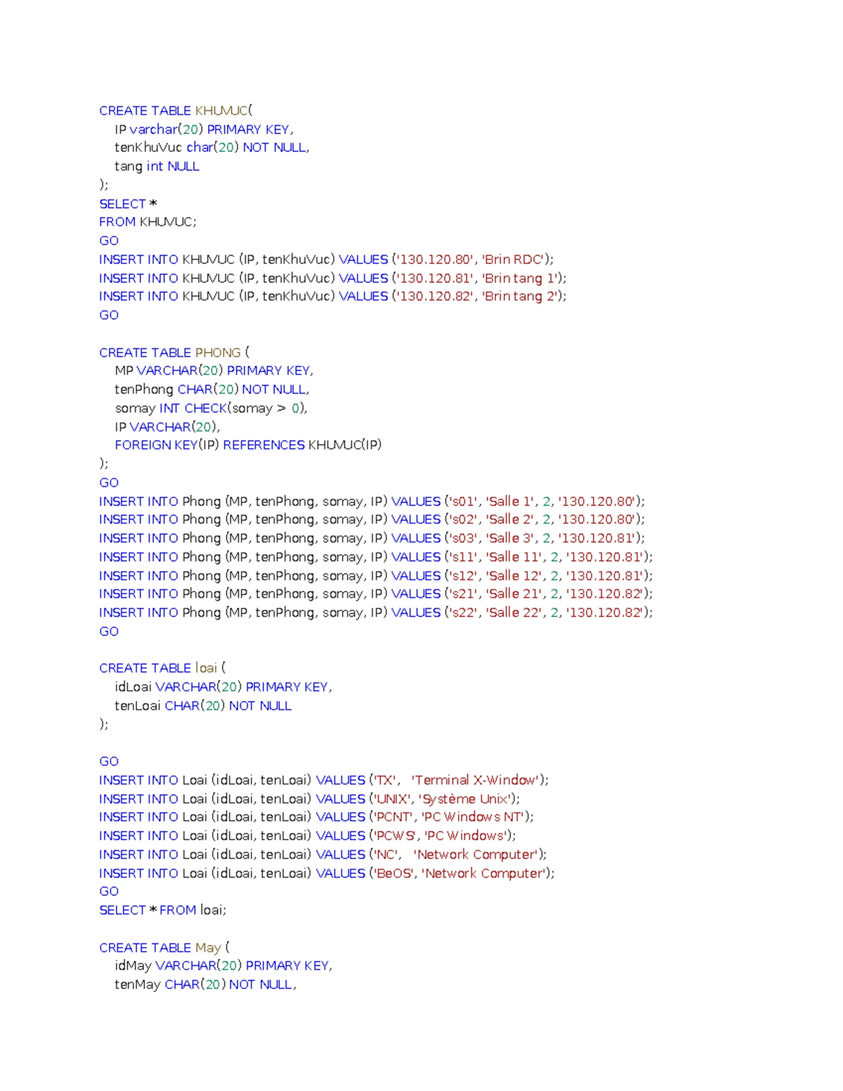 Lab 4 - SQL Table Creation and Data Manipulation - B2303887 - Studocu
