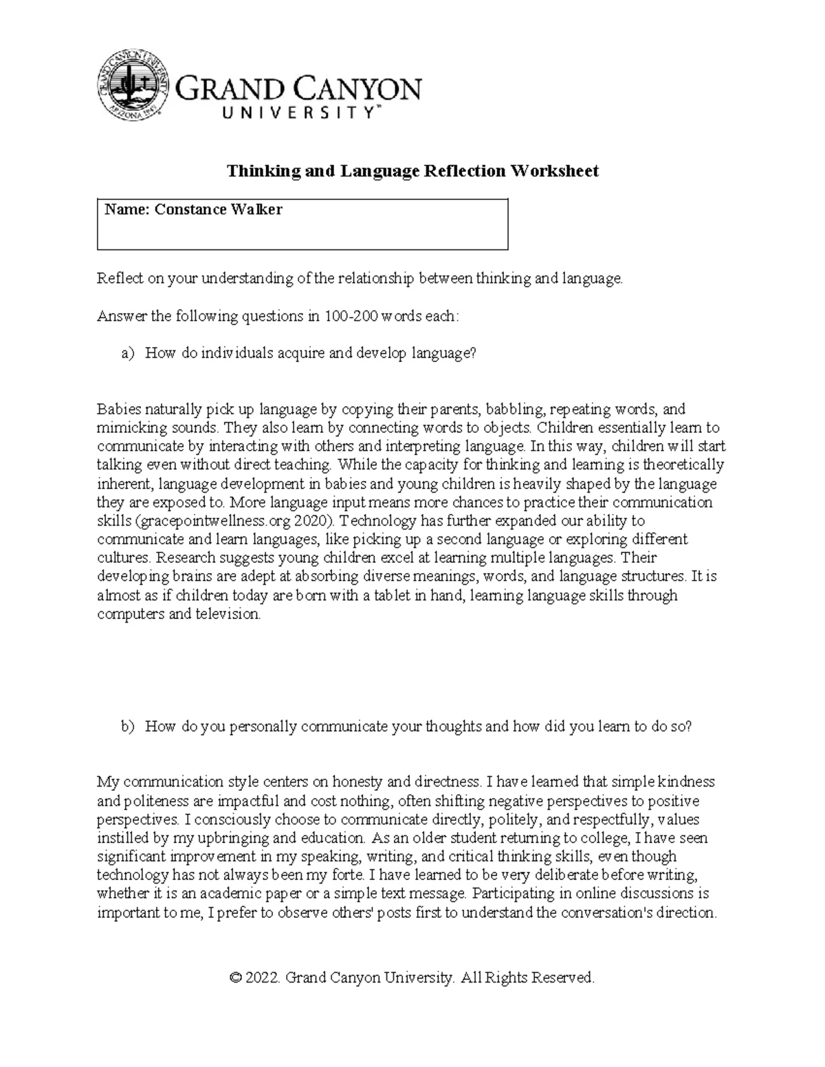 Estimation Lesson Plan (Math 4.2D & 4.4G) - Constance Walker - Studocu