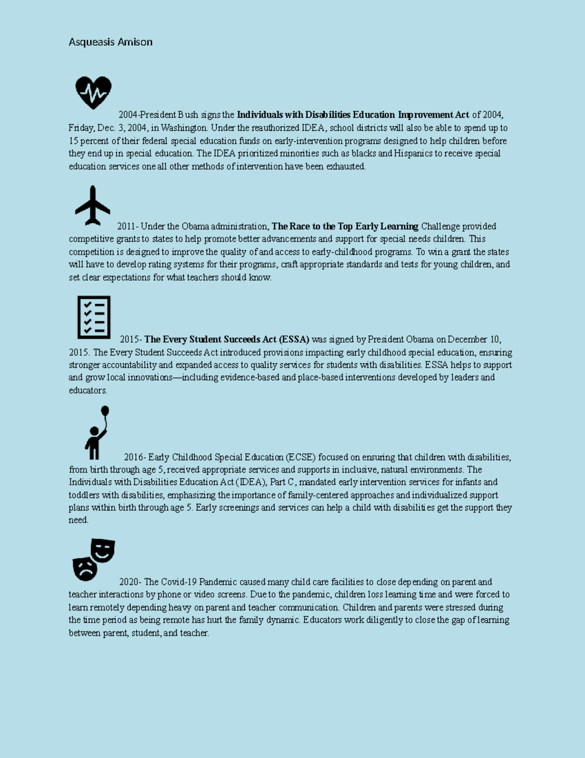 ECS-125 Infographic: Special Education Challenges & Solutions Summary ...