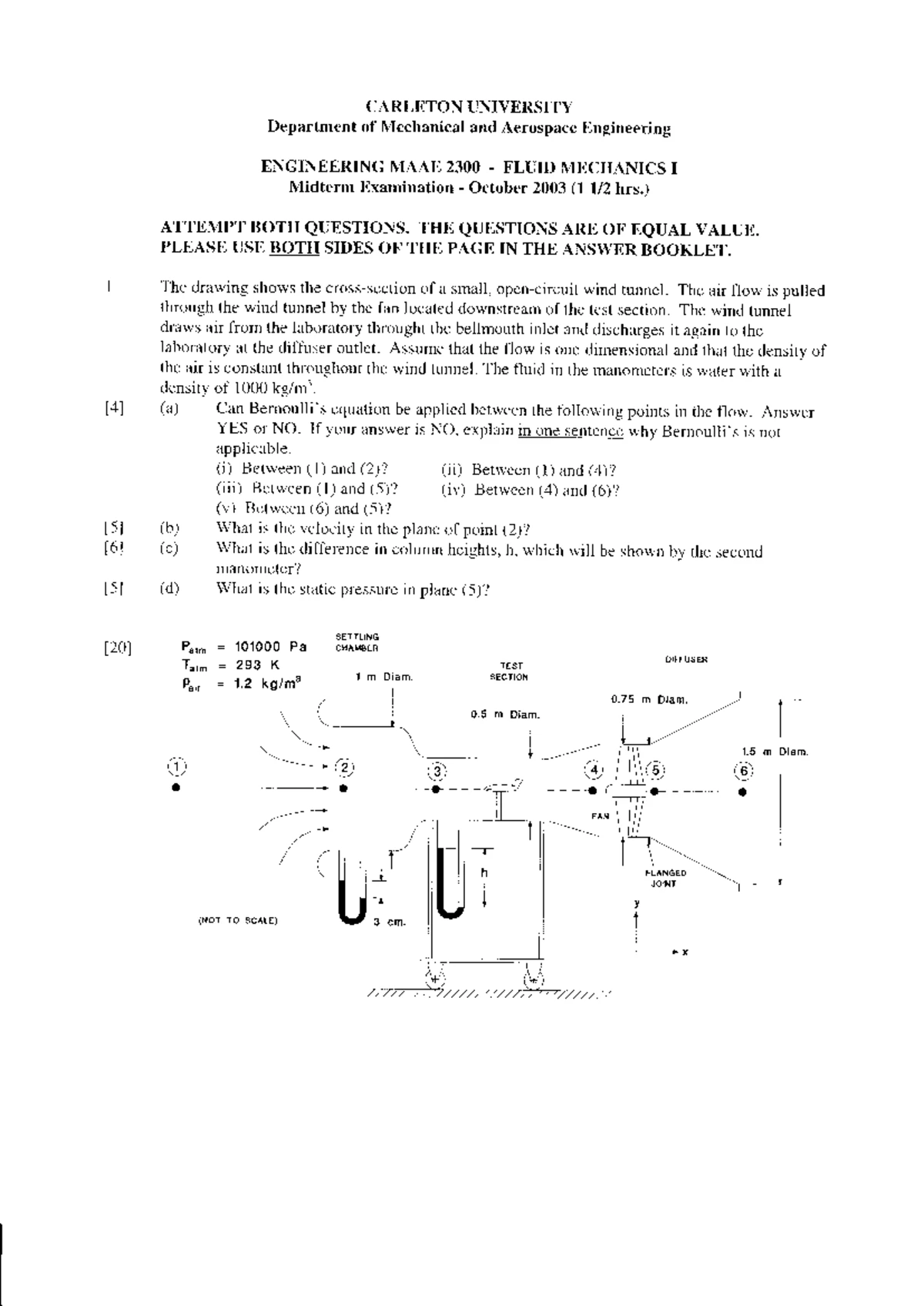 Final Lab Report on Flow Through a Sluice Gate - MAAE 2300 - Studocu