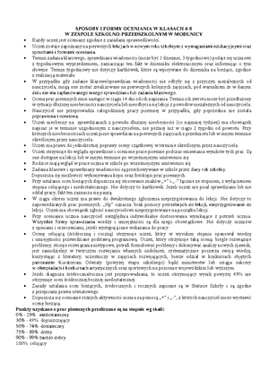 Sprawdzian wos Wspólnota narodowa - Sprawdzian wiadomości kl. VIII