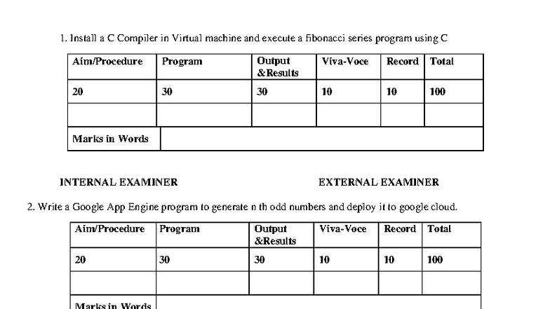 CC SET 3 - Lab Questions for Virtual Machines and Programming Tasks ...