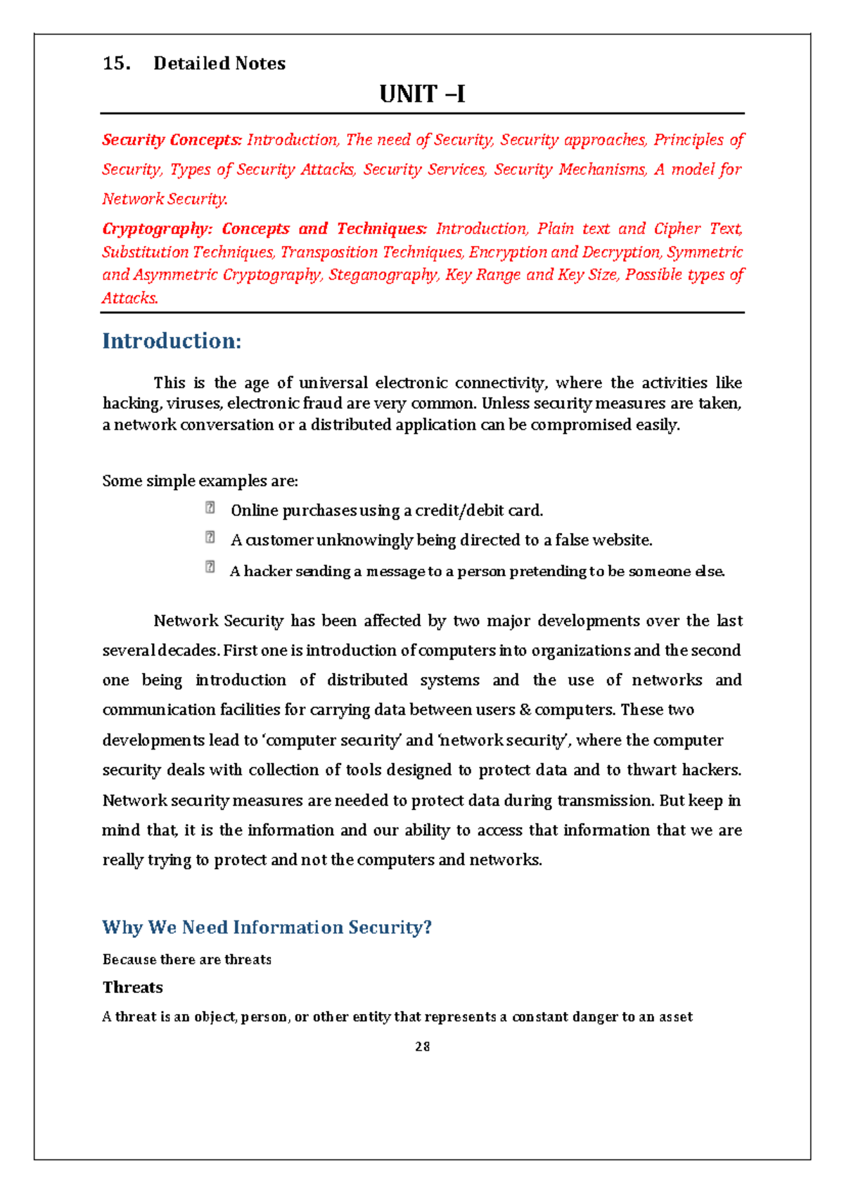 CNS 101 Final Exam Notes: Security Concepts & Cryptography Insights ...