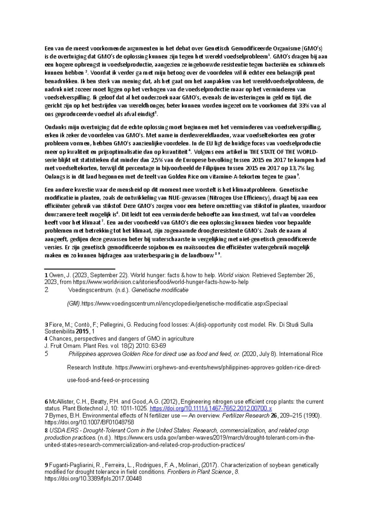 GMO's en Voedselverandering: Discussie over Duurzaamheid en Oplossingen ...
