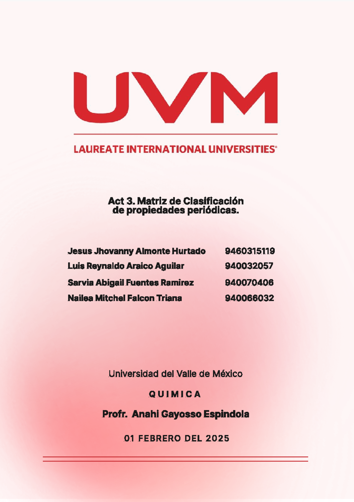 A3 EQ9 - qwef - Nailea Mitchel Falcon Triana Jesus Jhovanny Almonte ...