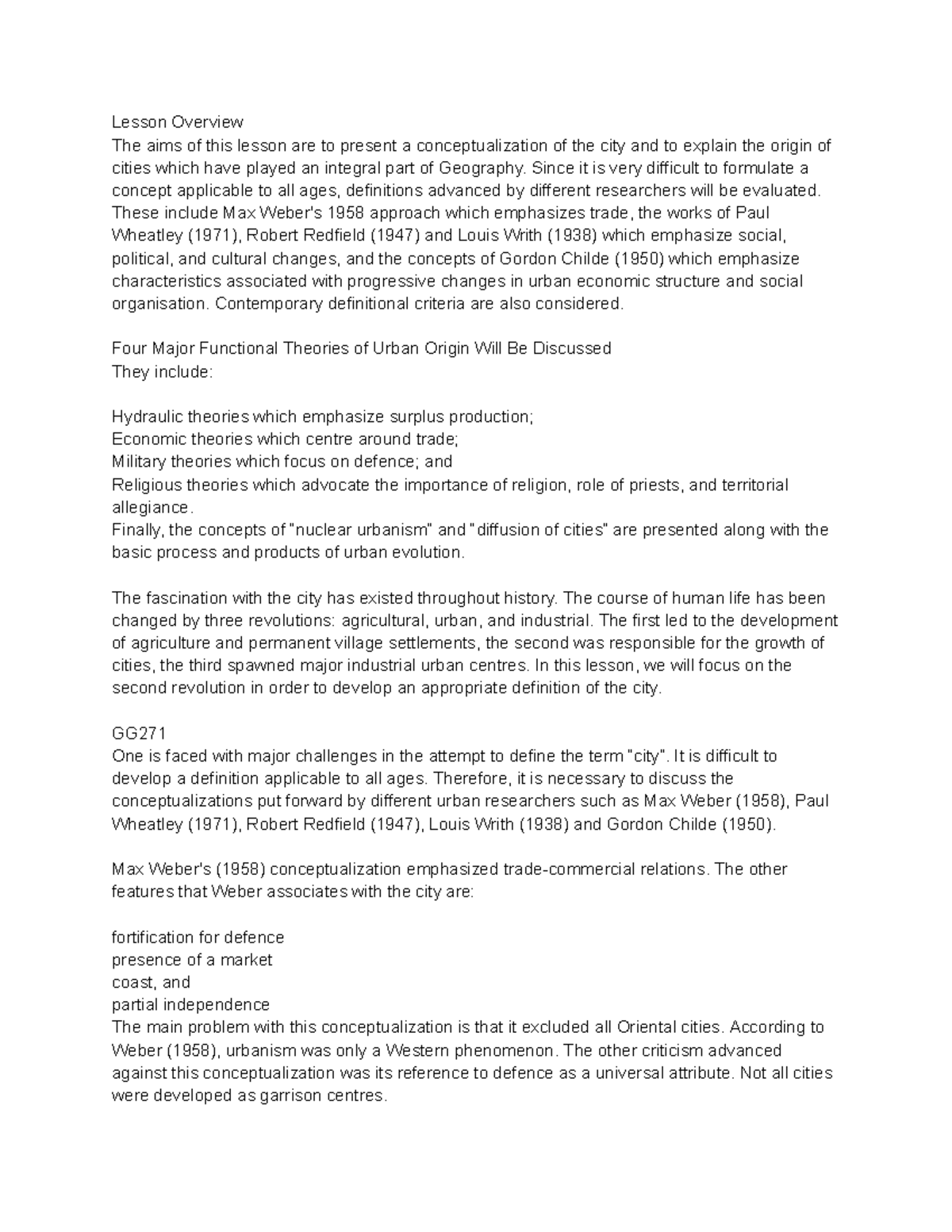 Lesson Overview - Lesson Overview The aims of this lesson are to ...