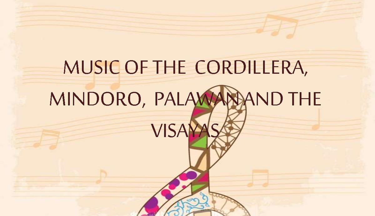 Musical Instruments Of Mindoro Music Of The Cordillera Mindoro