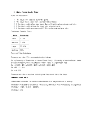 4.1 Probability Distributions - Unit 4 Discrete Probability ...