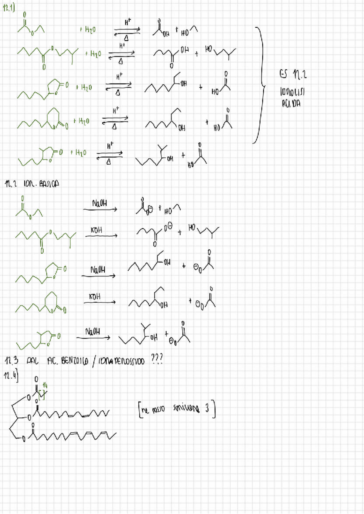 ESE - Organic Chemistry Notes on Acid-Base Reactions - Studocu