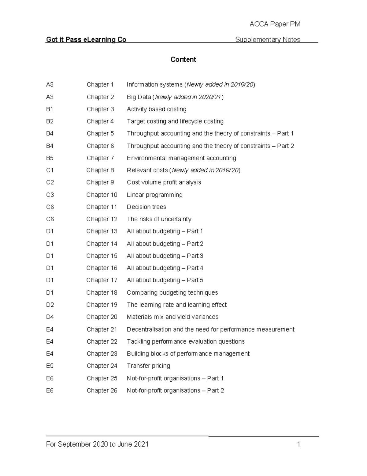 F5 Performance Management: Comprehensive eLearning Notes Overview - Studocu