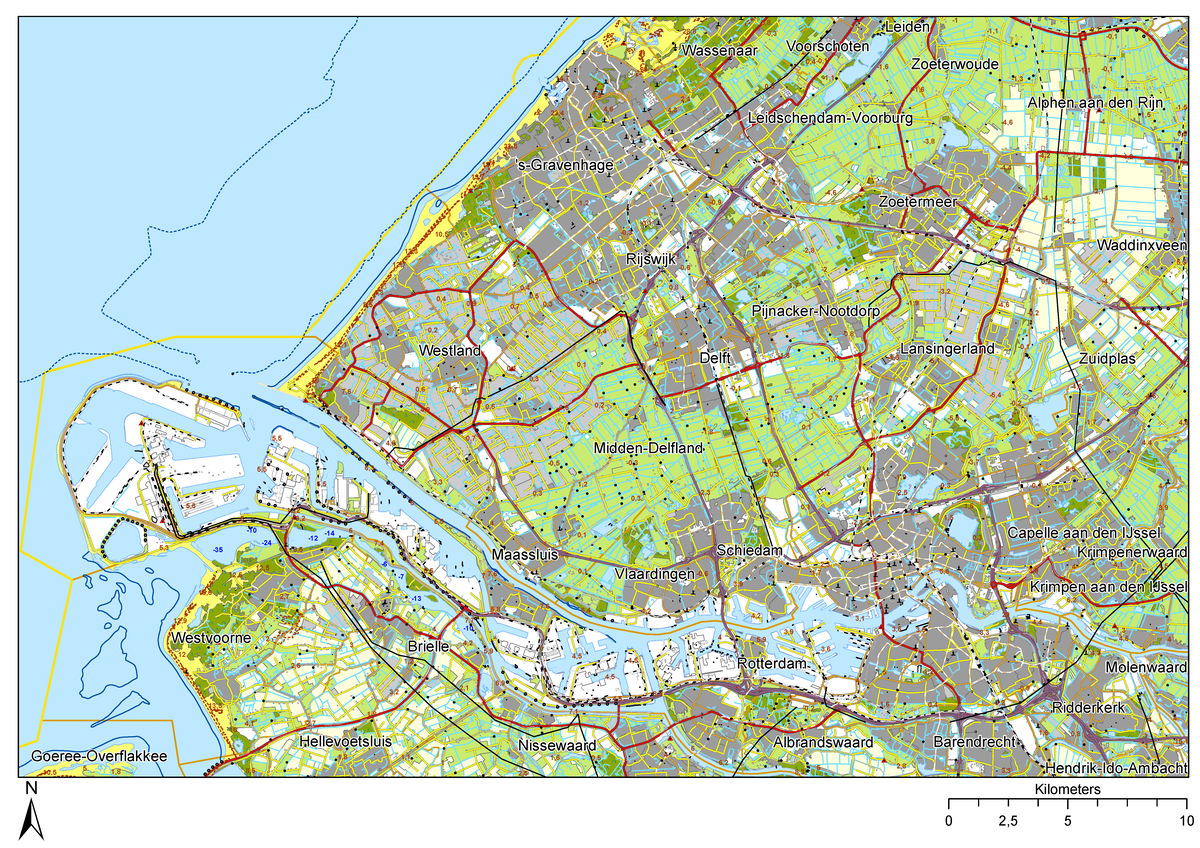 Rotterdam Den Haag 1:120 Distance Analysis and Mapping - Studeersnel