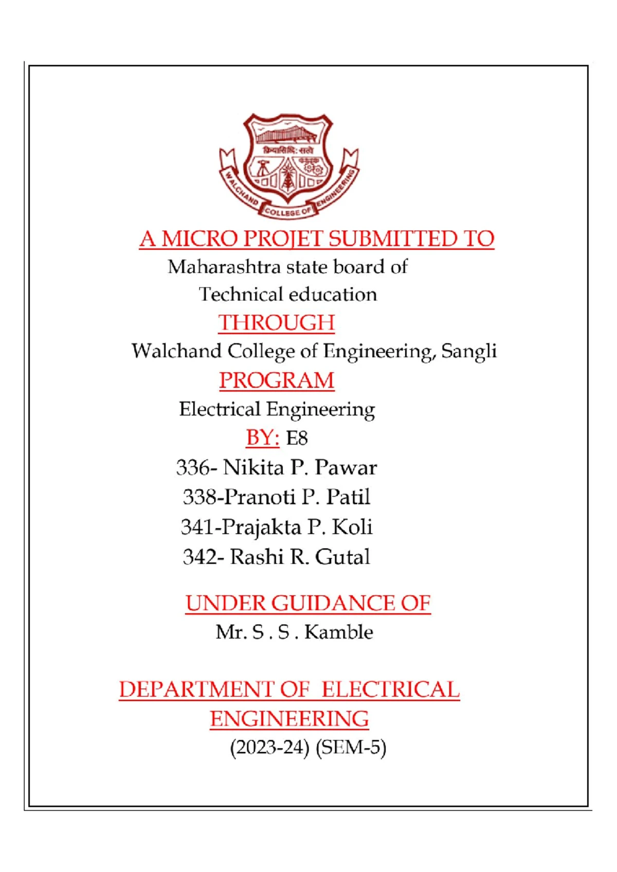 EAC - Practical file - TITLE OF THE MICRO PROJECT:- PREPARE RATE ...