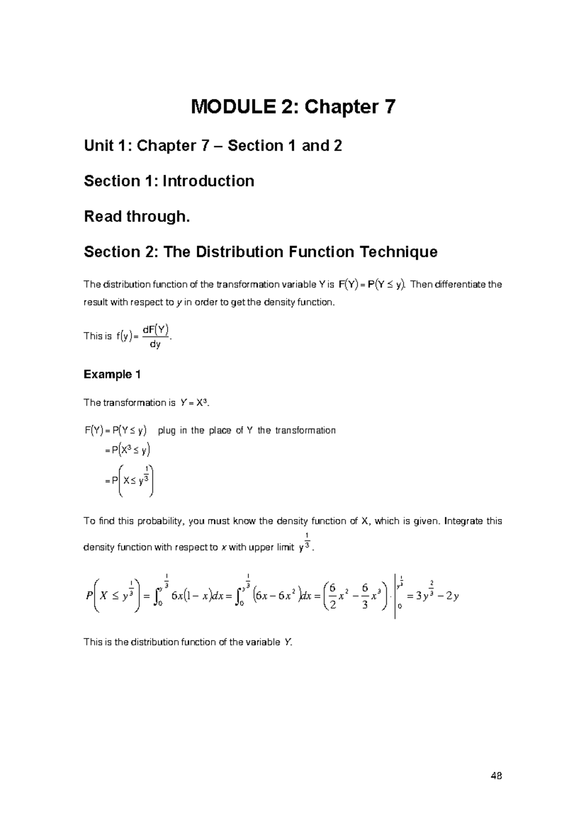 Chapter 7: Lecture Notes & Activities (MATH 101) - Studocu
