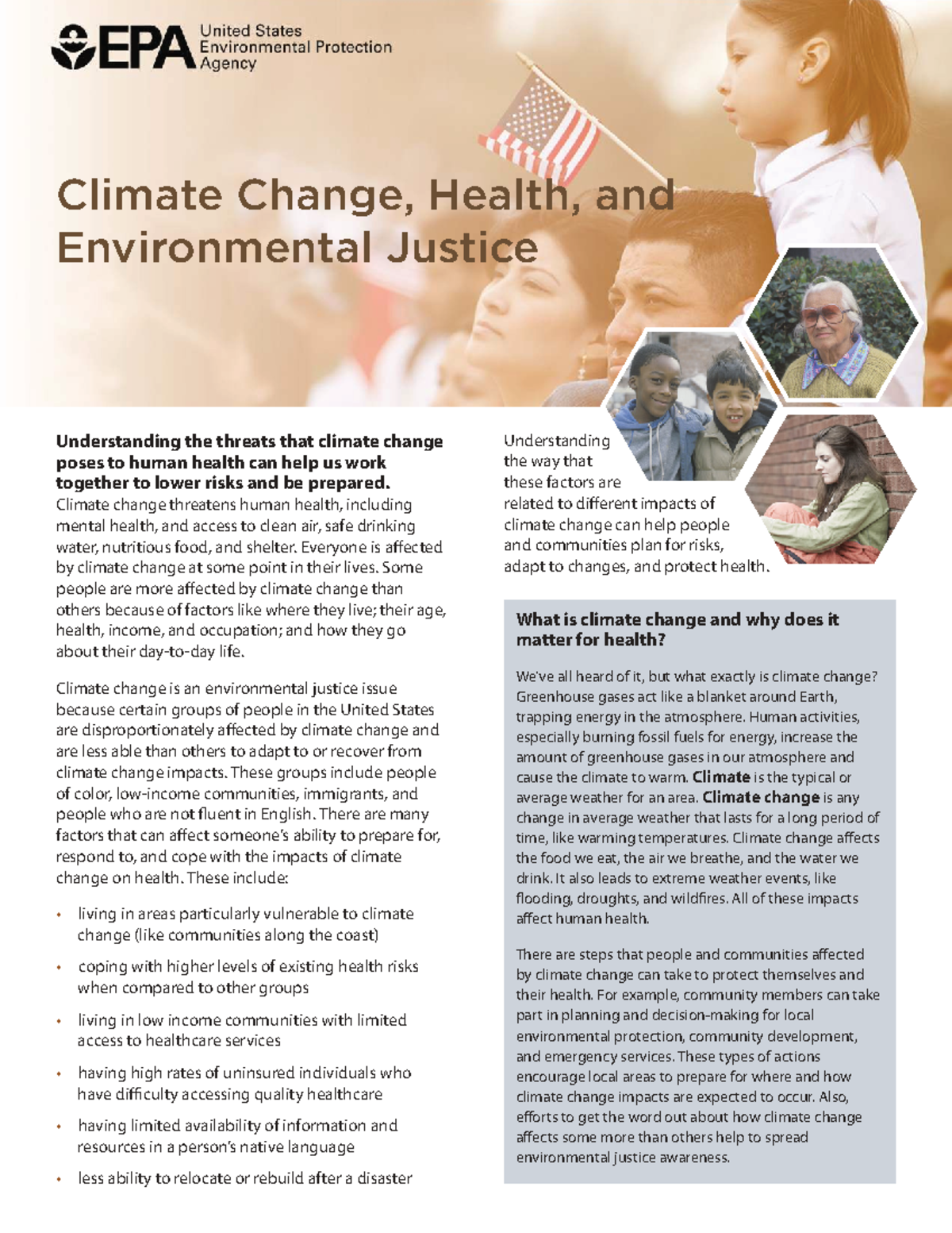 Ej-health-climate-change: Impacts of Climate Change on Health & Justice ...