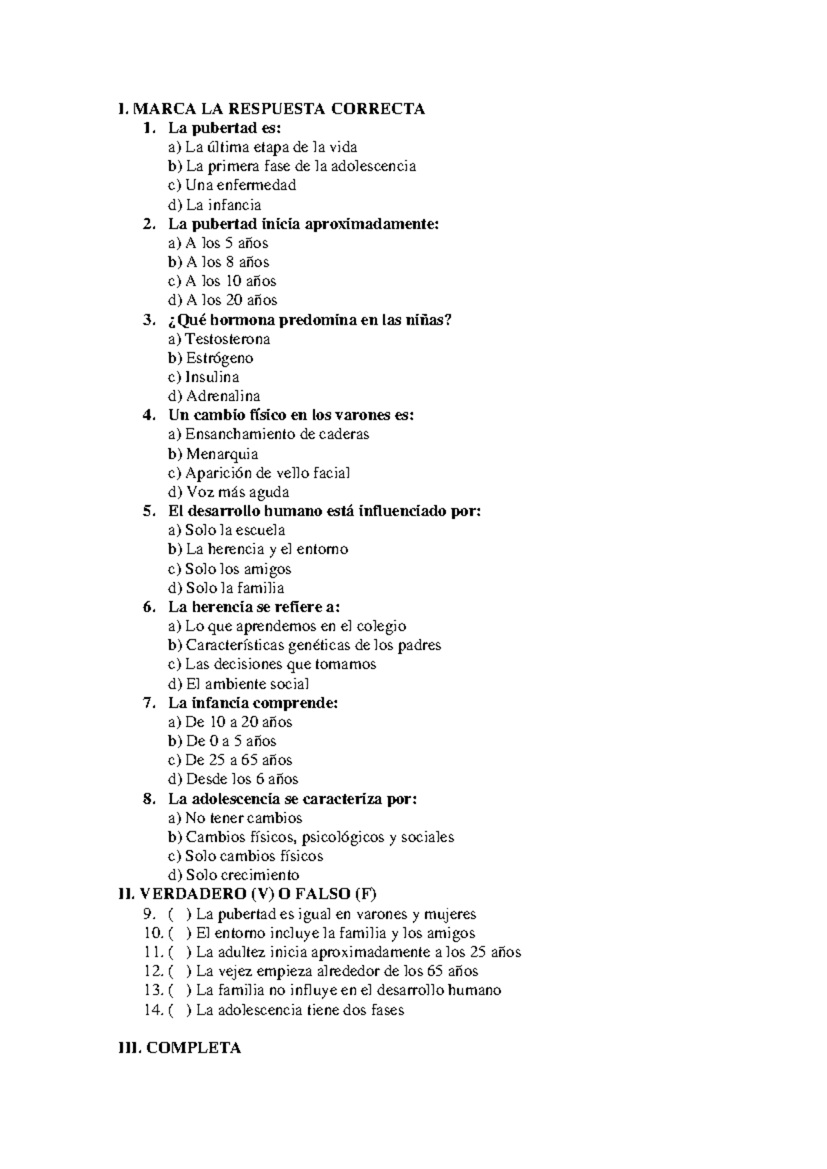 Examen de Personal Social - MAESTRA PRIMARIA - Studocu