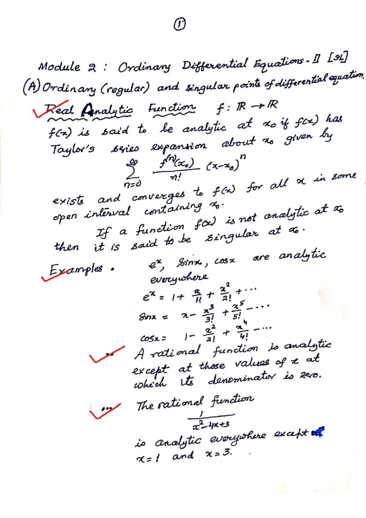 101275 Higher Engineering Mathematics: Solutions to Ch-1 Problems - Studocu