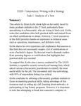 D269 - Composition: Writing with a Strategy - Studocu