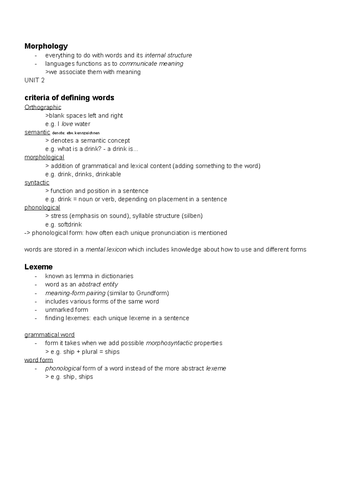Linguistics 13.10.25: Morphology - Understanding Word Structure and ...