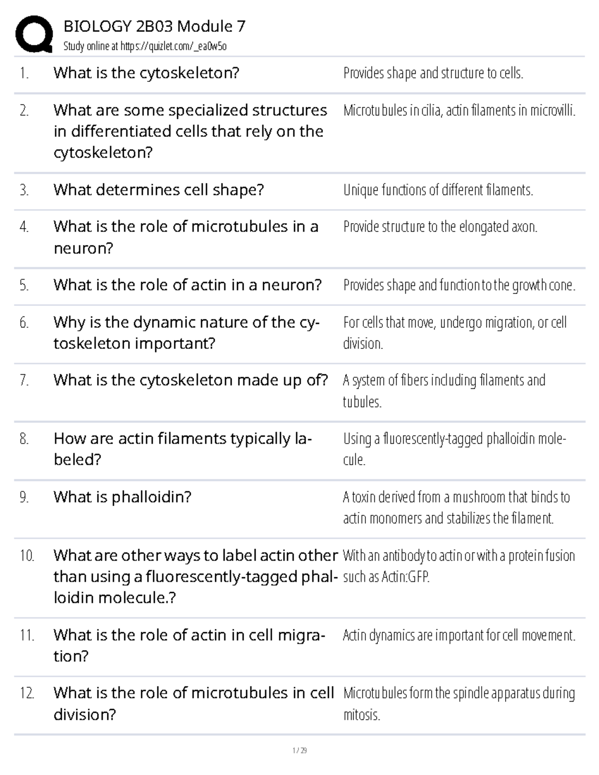 Module 7 - lecture notes - Study online at quizlet/_ea0w5o What is the ...