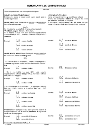 9. Tioli - Appunti lezioni di Chimica Organica 1, del corso di Chimica ...