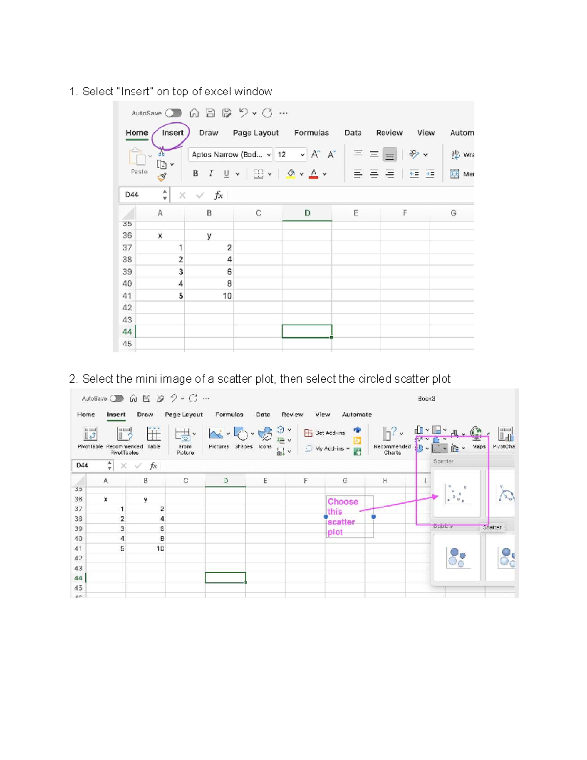 Excel 101: Creating Scatter Plots - Step-by-Step Guide - Studocu