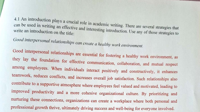4.1 Academic Writing: Strategies for Effective Introductions - Studocu