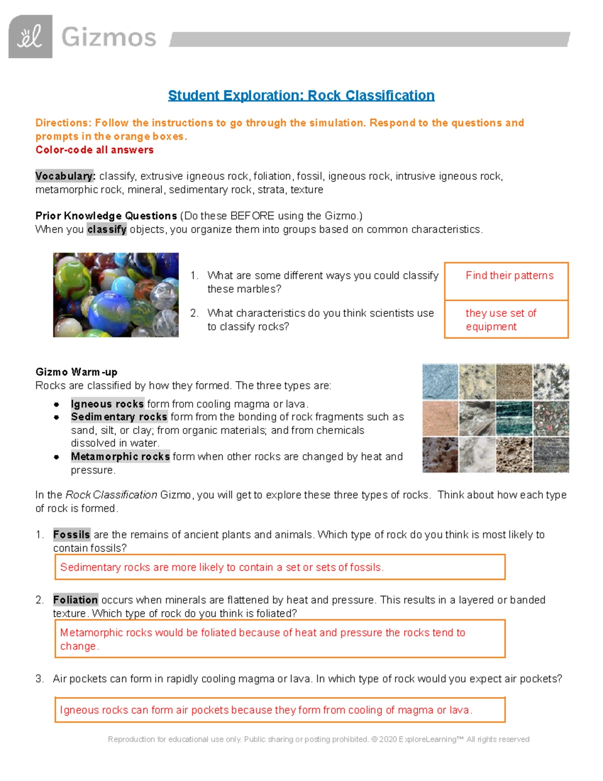 Relative Humidity Exploration - Gizmos #124 Student Activity Guide ...