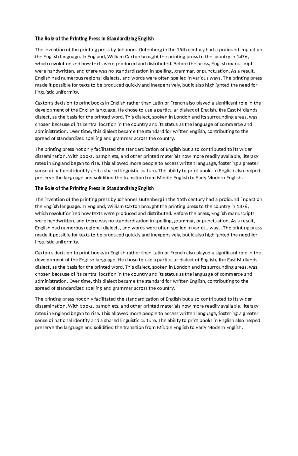 ENG 202: The Impact of Slang and Informal English on Modern Language ...